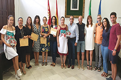 El Ayuntamiento entrega los premios del concurso de escaparates Feria 2019